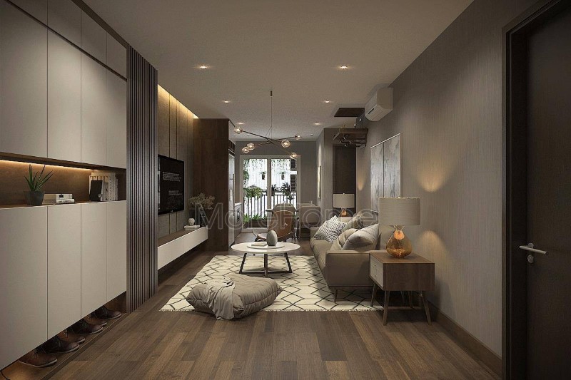 Thiết kế nội thất chung cư AZ Sky Định Công