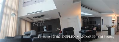 Chung cư Duplex Mandarin Garden - Nhà chị Phương