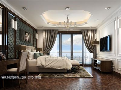 Thiết kế nội thất khách sạn 5 sao - tân cổ điển tại Hà Nội