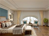 Thiết kế phòng ngủ khách sạn 5 sao tân cổ điển
